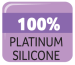 100% platinum silicon 100% platinum silicon